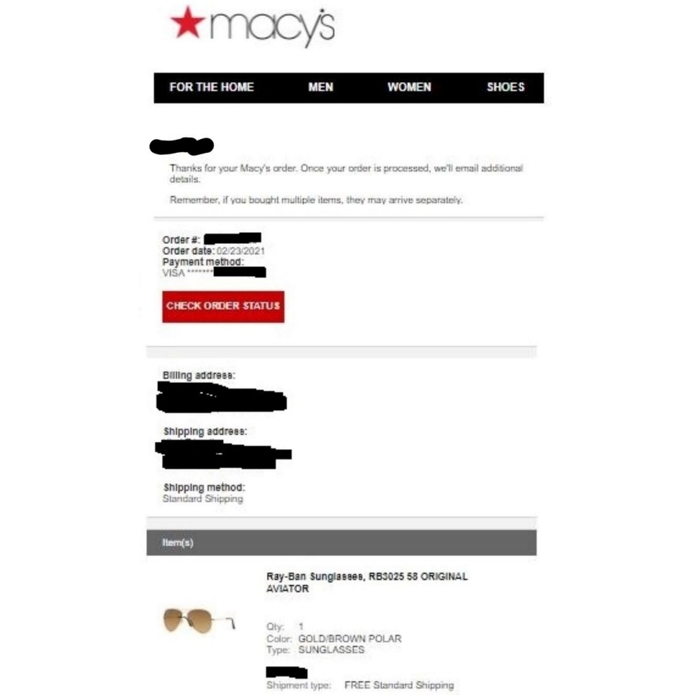 🚫SOLD Ray-ban classic aviator RB3025 large 58mm brown gold frame polarized lens - Picture 8 of 8